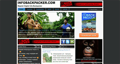Desktop Screenshot of infobackpacker.com