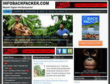Tablet Screenshot of infobackpacker.com